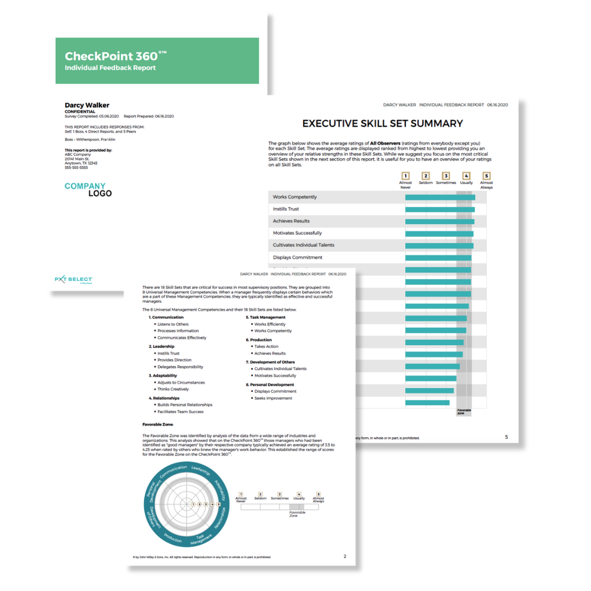 Thumbnail of the Checkpoint 360 Sample Assessment. 