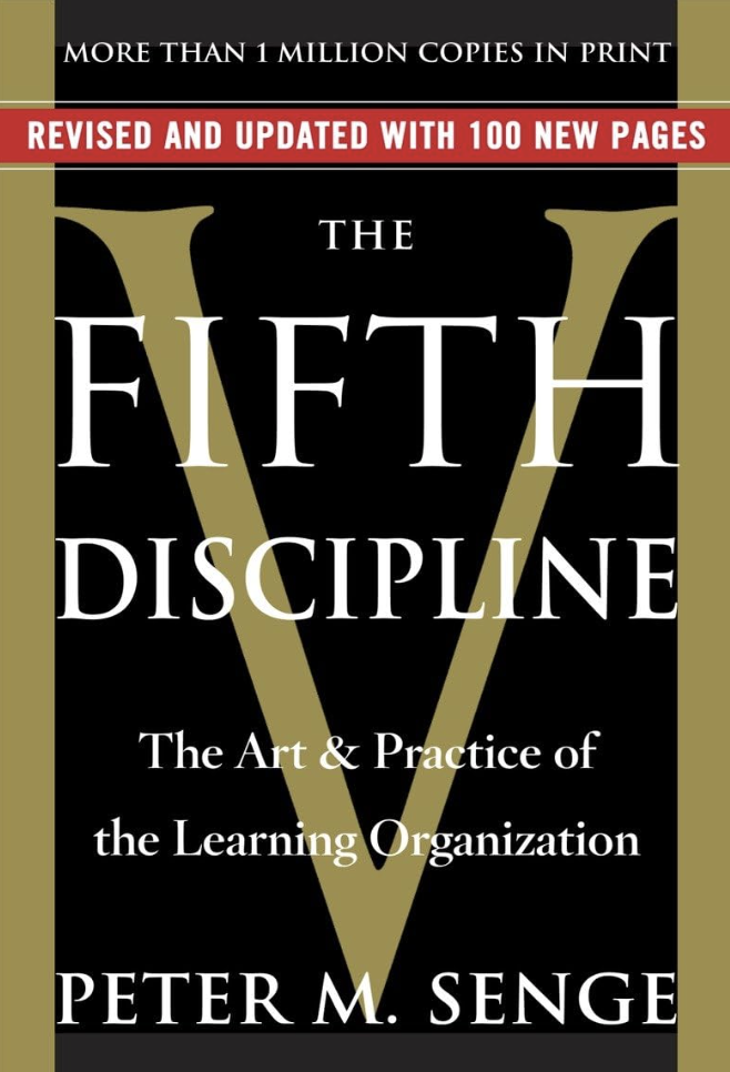 The Fifth Discipline The Art & Practice of The Learning Organization book cover